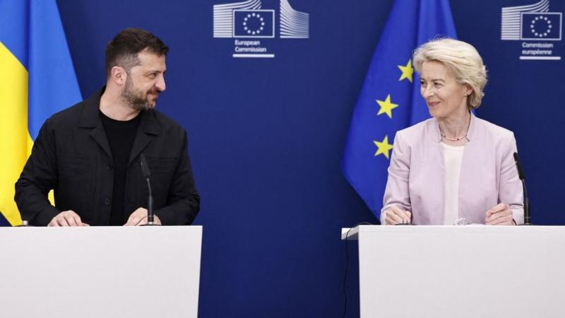 Ursula von der Leyen ismét kifejezte támogatását Ukrajna iránt.