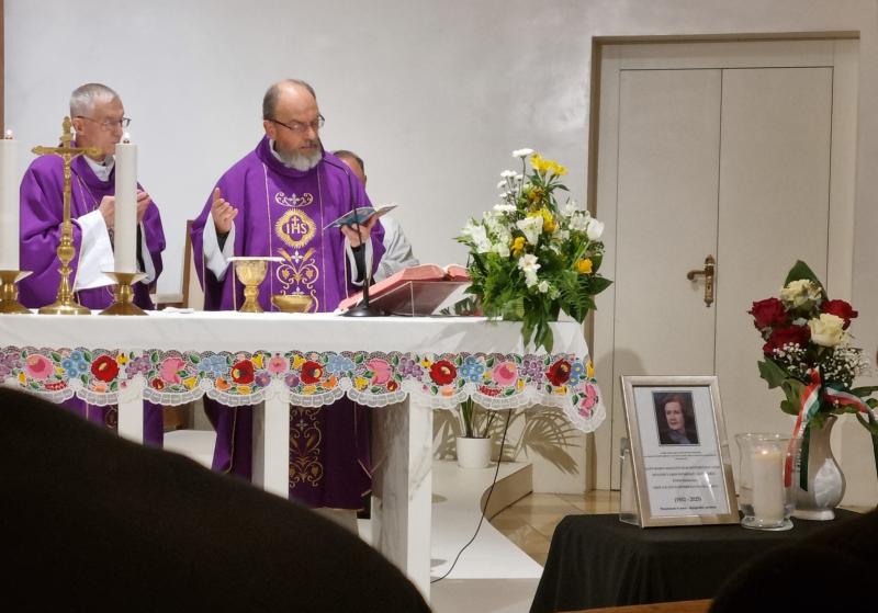 Emlékező szentmisét tartottak Budapesten Esterházy Malfatti Alice Mária tiszteletére.